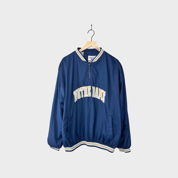 Reebok Other - Vintage 1990's Notre Dame Reebok Windbreaker Jacket